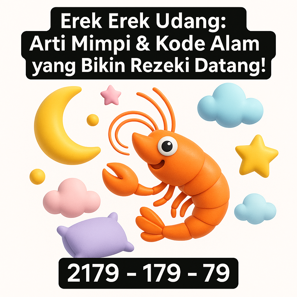 Erek Erek Udang: Arti Mimpi & Kode Alam yang Bikin Rezeki Datang!