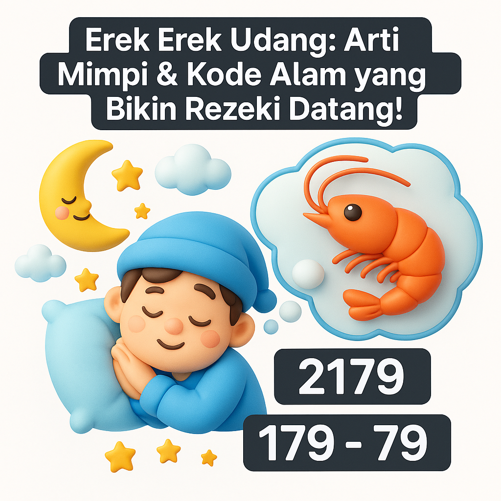 Erek Erek Udang: Arti Mimpi & Kode Alam yang Bikin Rezeki Datang!