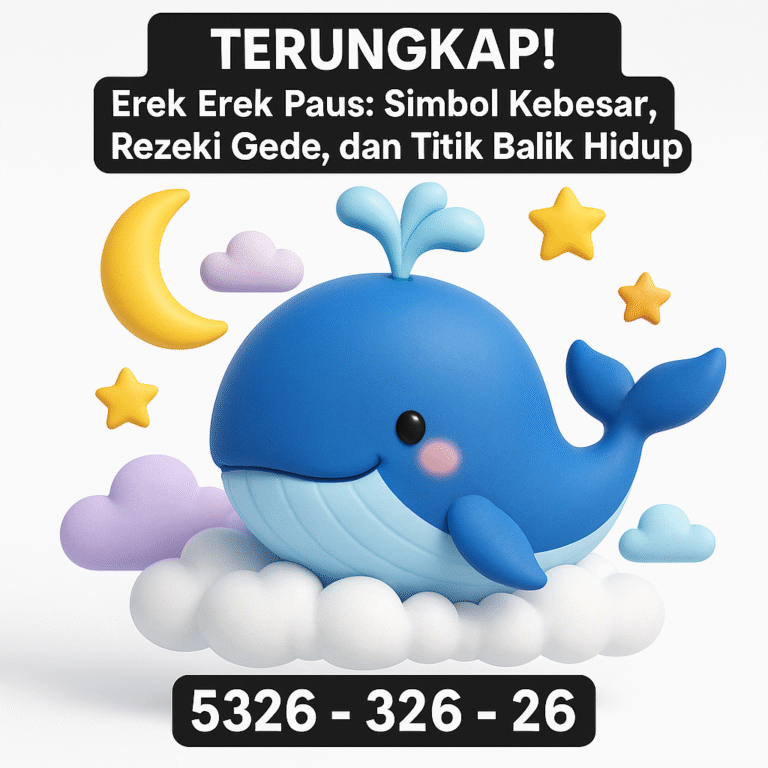 TERUNGKAP! Erek Erek Paus: Simbol Kebesaran, Rezeki Gede, dan Titik Balik Hidup