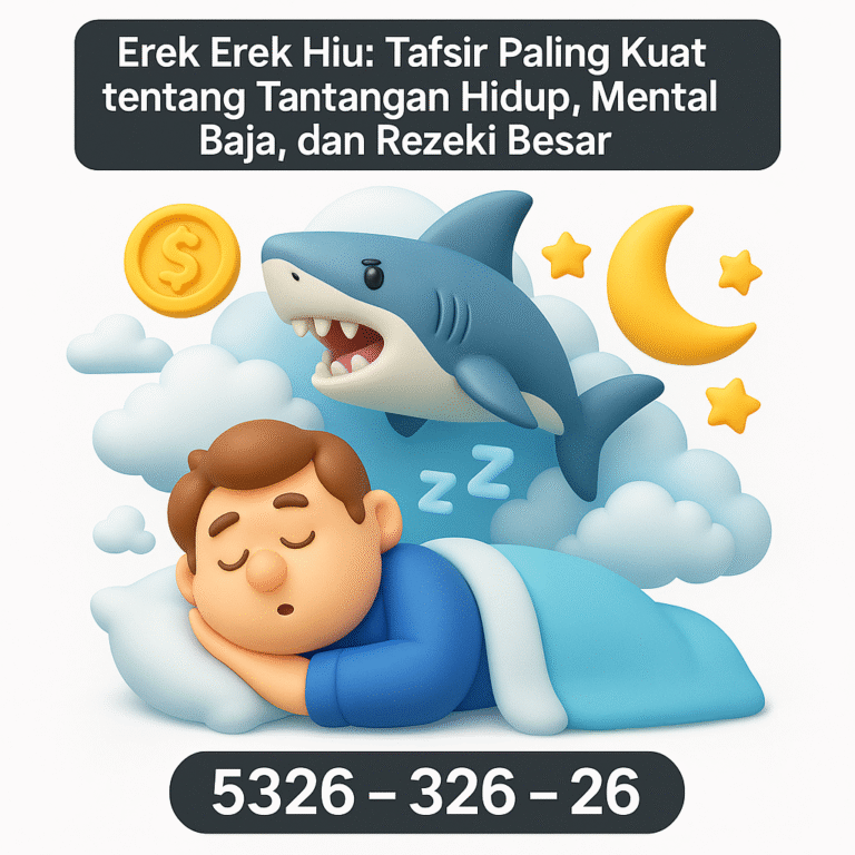 Erek Erek Hiu: Tafsir Paling Kuat tentang Tantangan Hidup, Mental Baja, dan Rezeki Besar