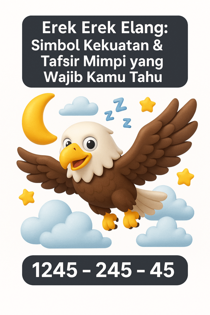 Temukan arti dan simbol kekuatan dari Erek Erek Elang! Pelajari tafsir mimpi, kode alam, dan inspirasi kehidupan yang bisa kamu gunakan sehari-hari.