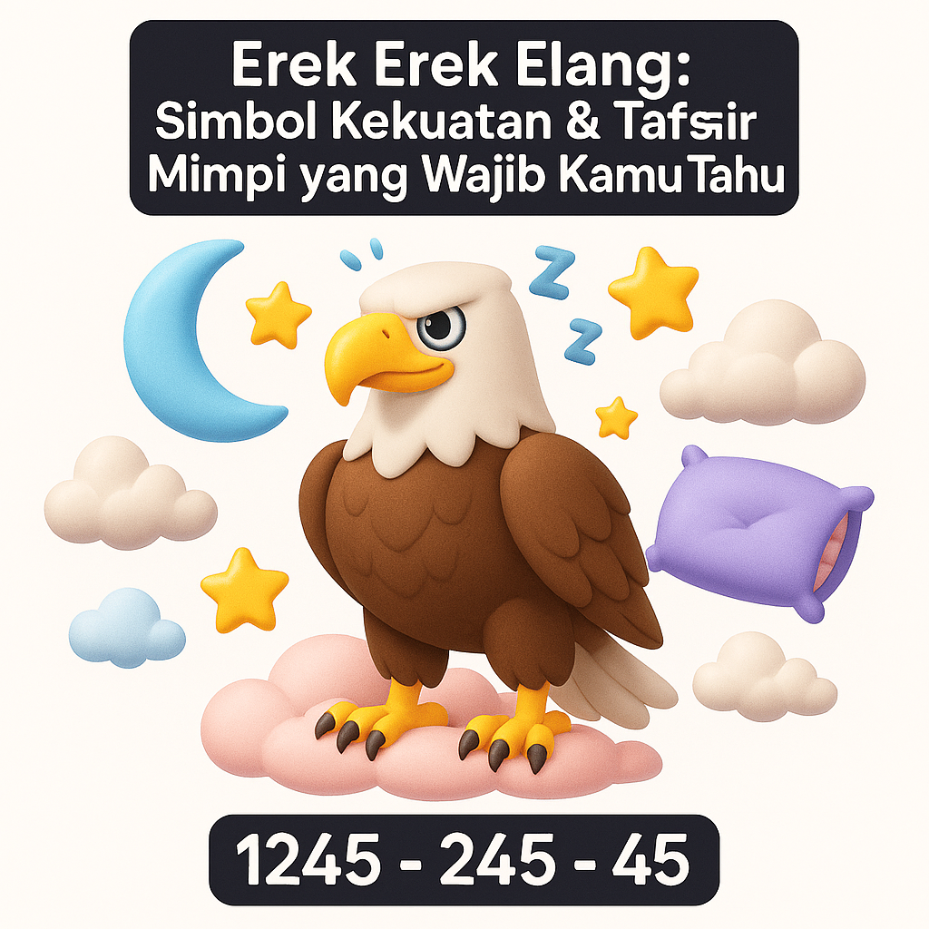 Temukan arti dan simbol kekuatan dari Erek Erek Elang! Pelajari tafsir mimpi, kode alam, dan inspirasi kehidupan yang bisa kamu gunakan sehari-hari.