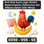 Erek Erek Ayam Jago: Simbol Kepemimpinan, Keberanian, dan Wibawa dalam Tafsir Mimpi