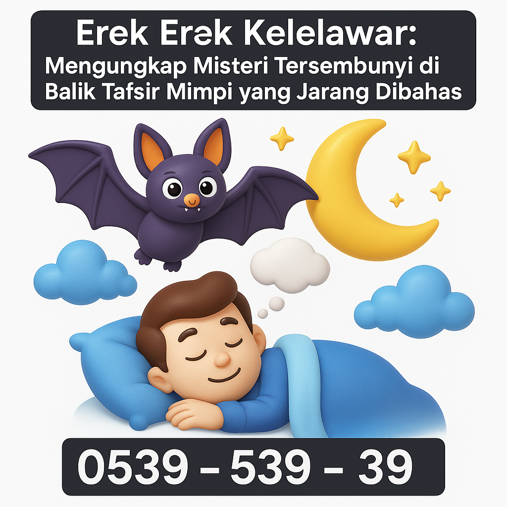 Erek Erek Kelelawar: Mengungkap Misteri Tersembunyi di Balik Tafsir Mimpi yang Jarang Dibahas