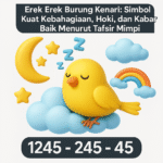 Erek Erek Burung Kenari: Simbol Kuat Kebahagiaan, Hoki, dan Kabar Baik Menurut Tafsir Mimpi