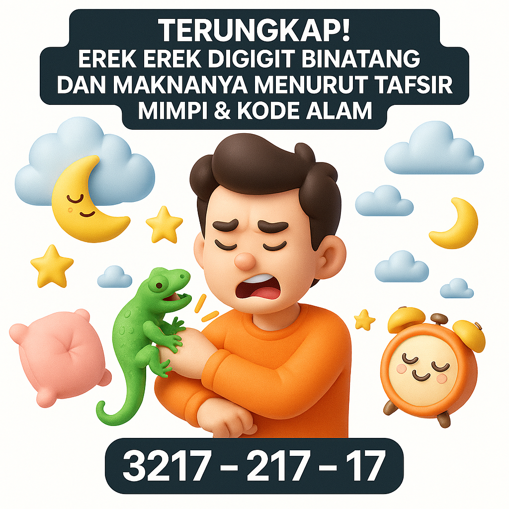 Terungkap! Erek Erek Digigit Binatang dan Maknanya Menurut Tafsir Mimpi & Kode Alam