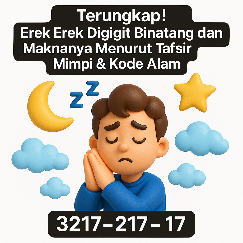 Terungkap! Erek Erek Digigit Binatang dan Maknanya Menurut Tafsir Mimpi & Kode Alam