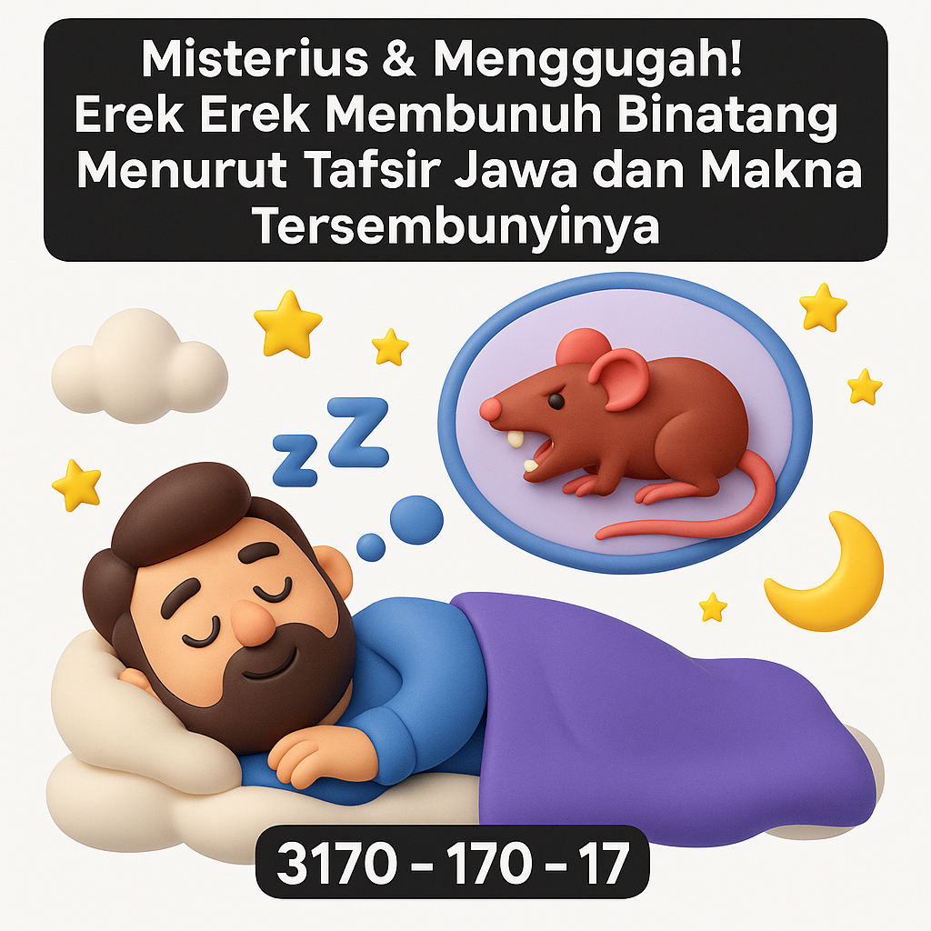 Misterius & Menggugah! Erek Erek Membunuh Binatang Menurut Tafsir Jawa dan Makna Tersembunyinya