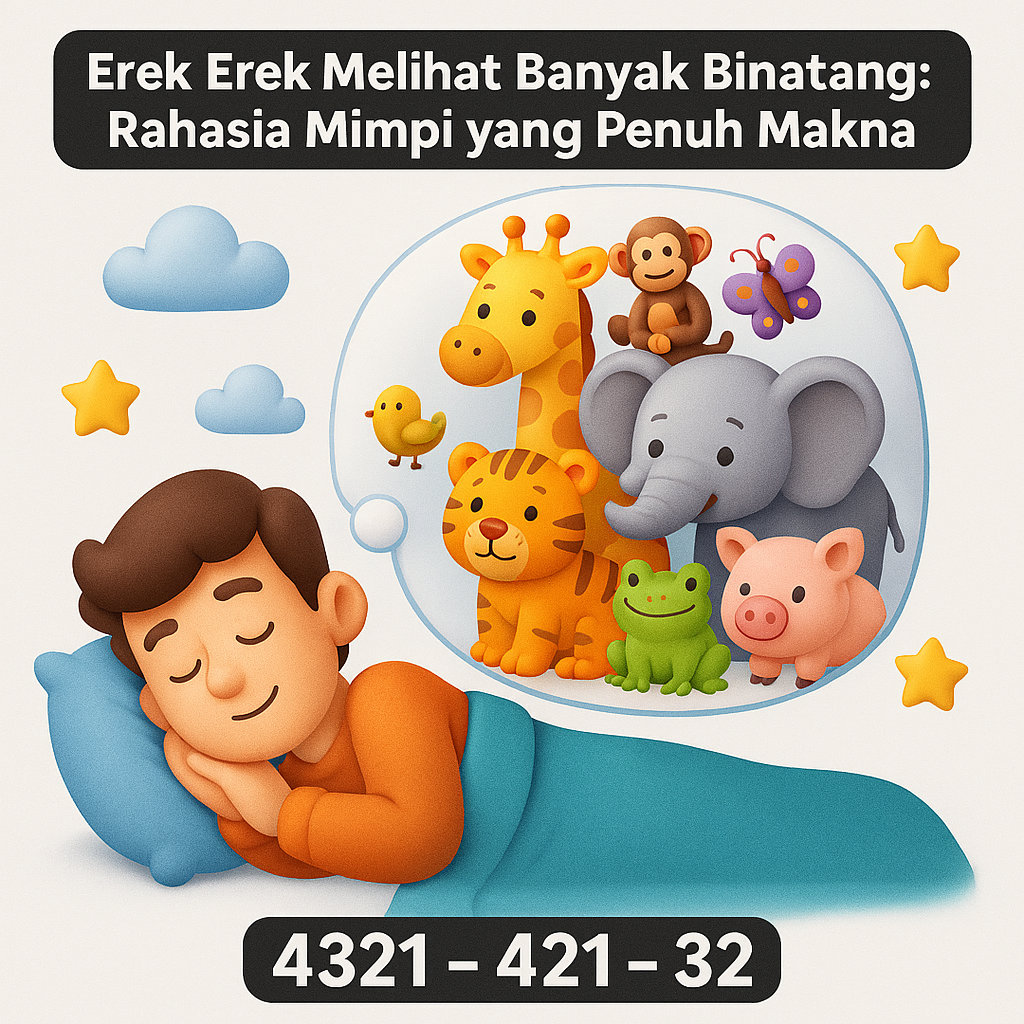 Erek Erek Melihat Banyak Binatang: Rahasia Mimpi yang Penuh Makna