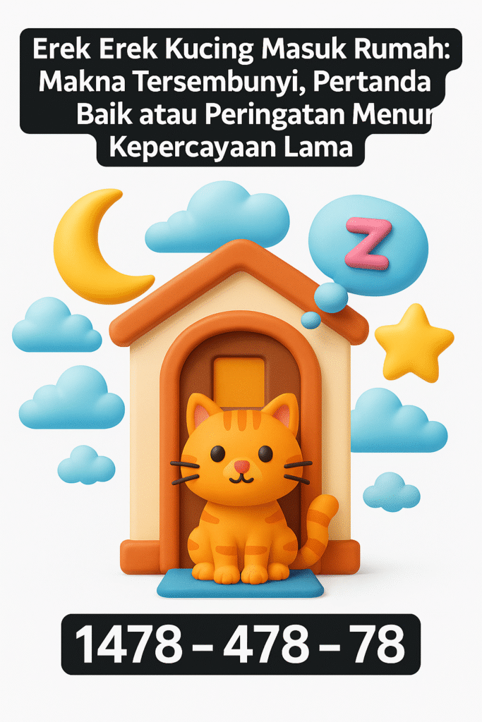 Erek Erek Kucing Masuk Rumah: Makna Tersembunyi, Pertanda Baik atau Peringatan Menurut Kepercayaan Lama