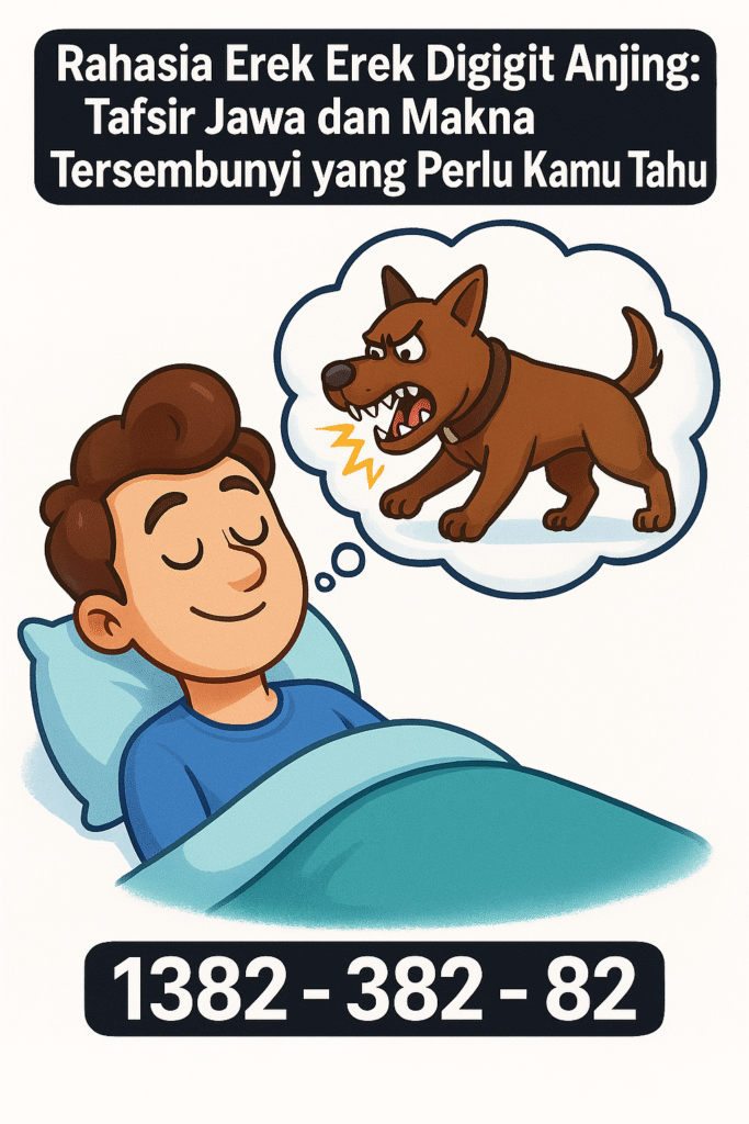 Rahasia Erek Erek Digigit Anjing: Tafsir Jawa dan Makna Tersembunyi yang Perlu Kamu Tahu!