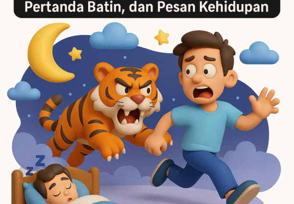 Terungkap! Erek Erek Dikejar Harimau dalam Mimpi: Makna Tersembunyi, Pertanda Batin, dan Pesan Kehidupan