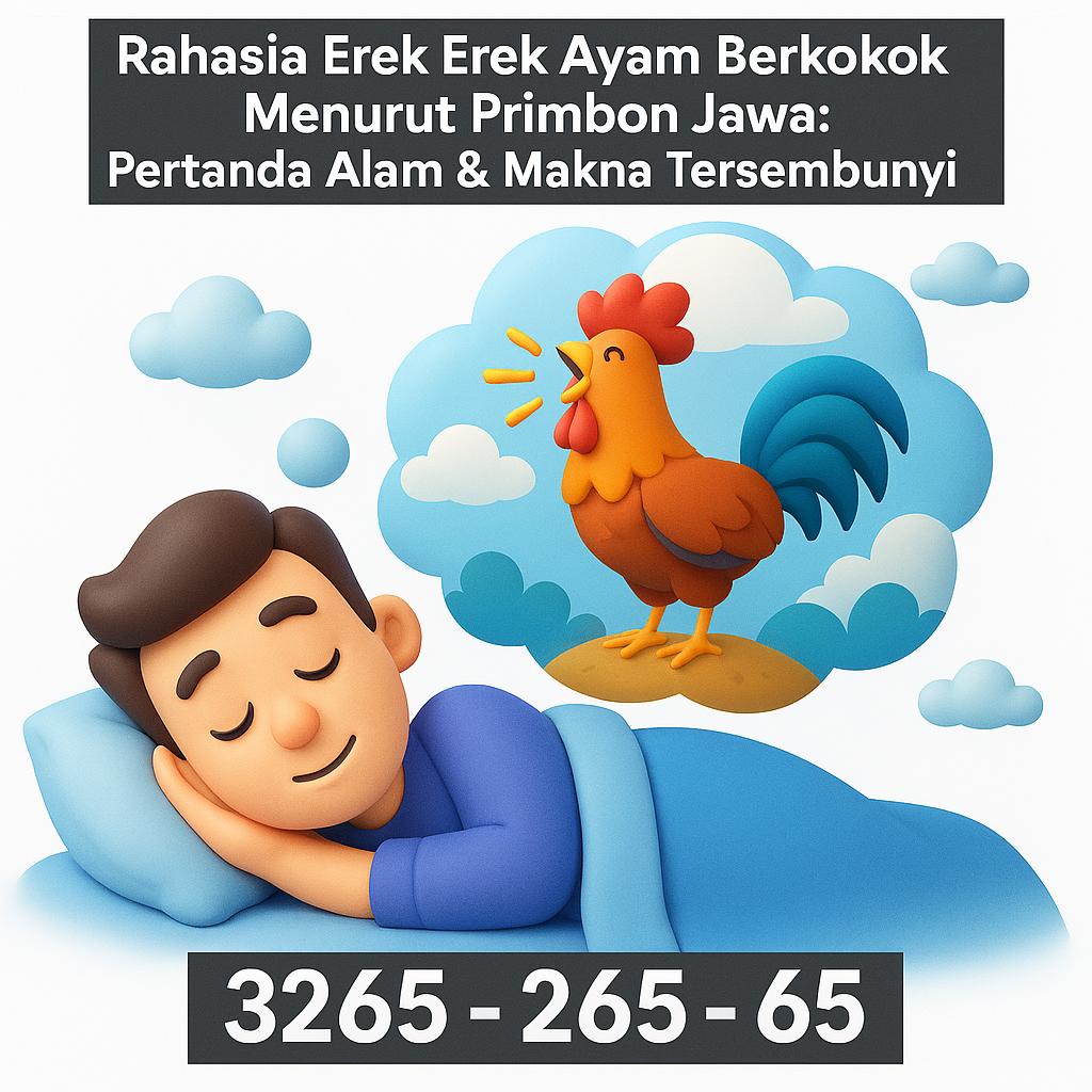 Rahasia Erek Erek Ayam Berkokok Menurut Primbon Jawa: Pertanda Alam & Makna Tersembunyi