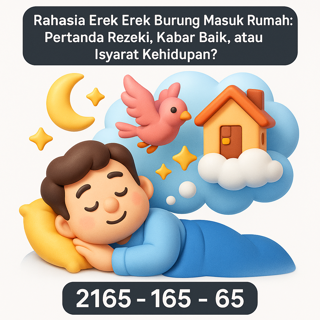 Rahasia Erek Erek Burung Masuk Rumah: Pertanda Rezeki, Kabar Baik, atau Isyarat Kehidupan?