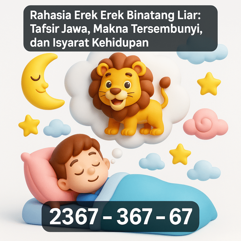 Rahasia Erek Erek Binatang Liar: Tafsir Jawa, Makna Tersembunyi, dan Isyarat Kehidupan