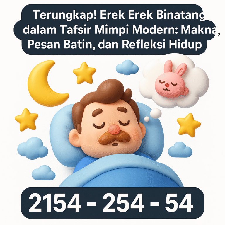 Terungkap! Erek Erek Binatang dalam Tafsir Mimpi Modern: Makna, Pesan Batin, dan Refleksi Hidup