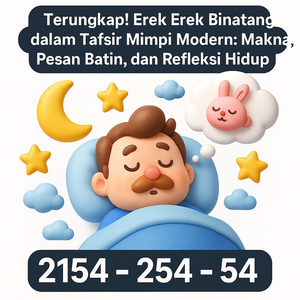 Terungkap! Erek Erek Binatang dalam Tafsir Mimpi Modern: Makna, Pesan Batin, dan Refleksi Hidup