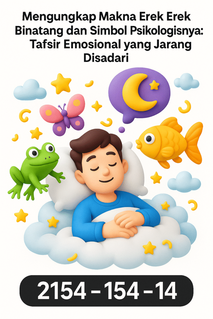 Mengungkap Makna Erek Erek Binatang dan Simbol Psikologisnya: Tafsir Emosional yang Jarang Disadari