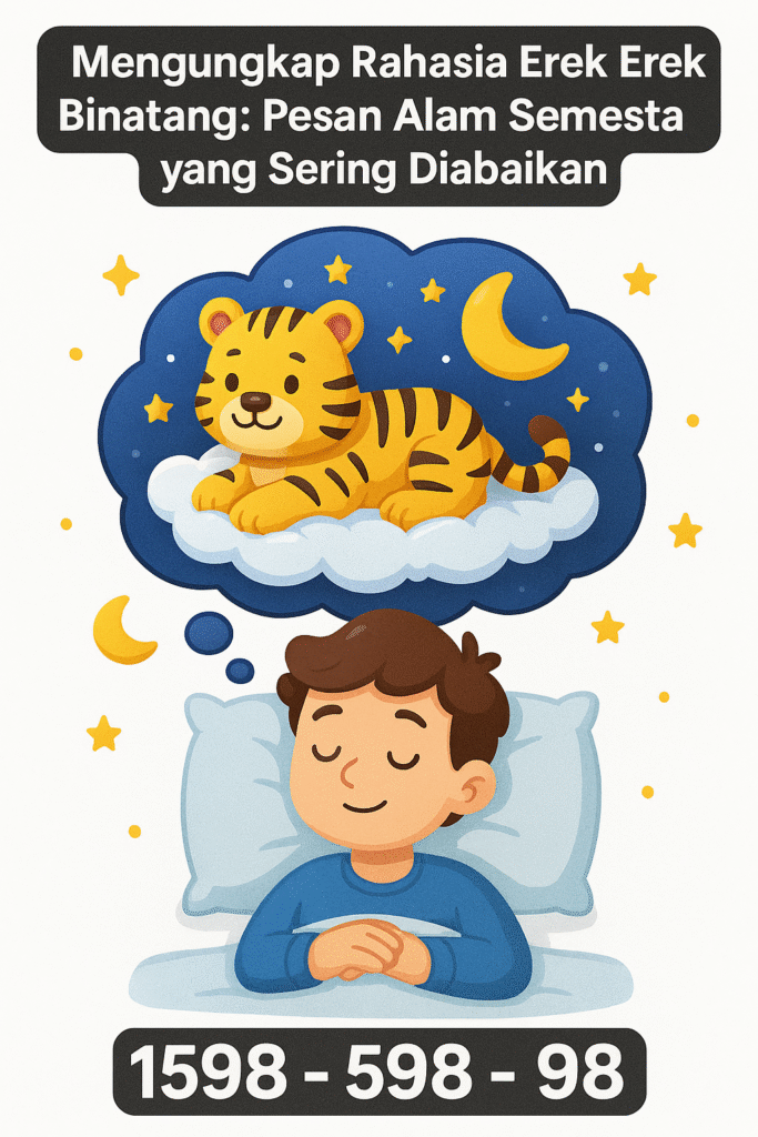 Mengungkap Rahasia Erek Erek Binatang: Pesan Alam Semesta yang Sering Diabaikan