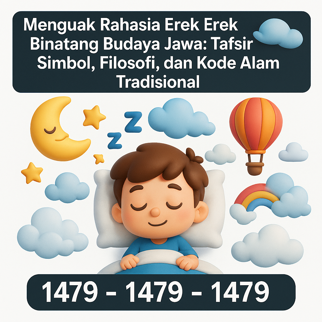 Menguak Rahasia Erek Erek Binatang Budaya Jawa: Tafsir Simbol, Filosofi, dan Kode Alam Tradisional