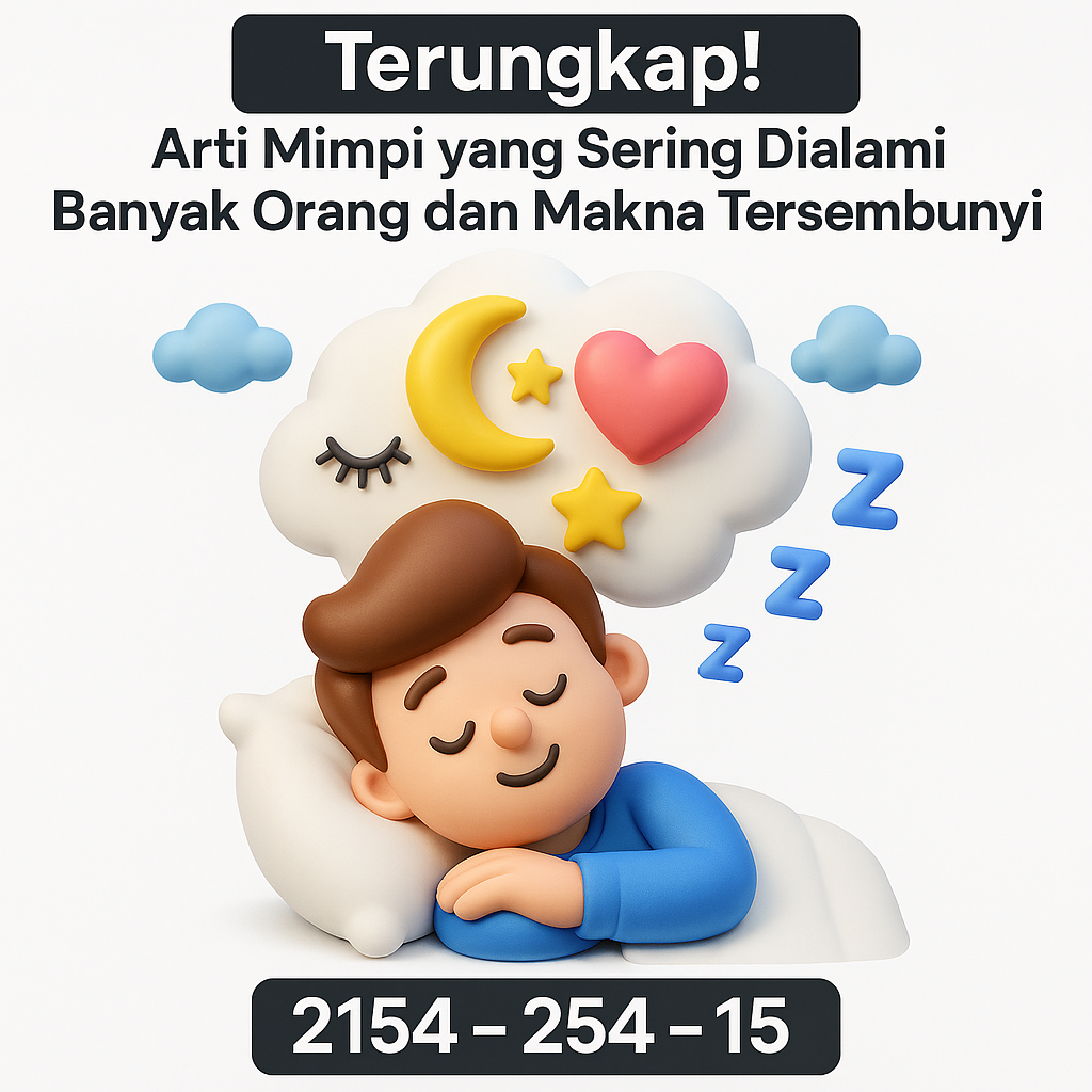 Terungkap! Arti Mimpi yang Sering Dialami Banyak Orang dan Makna Tersembunyinya