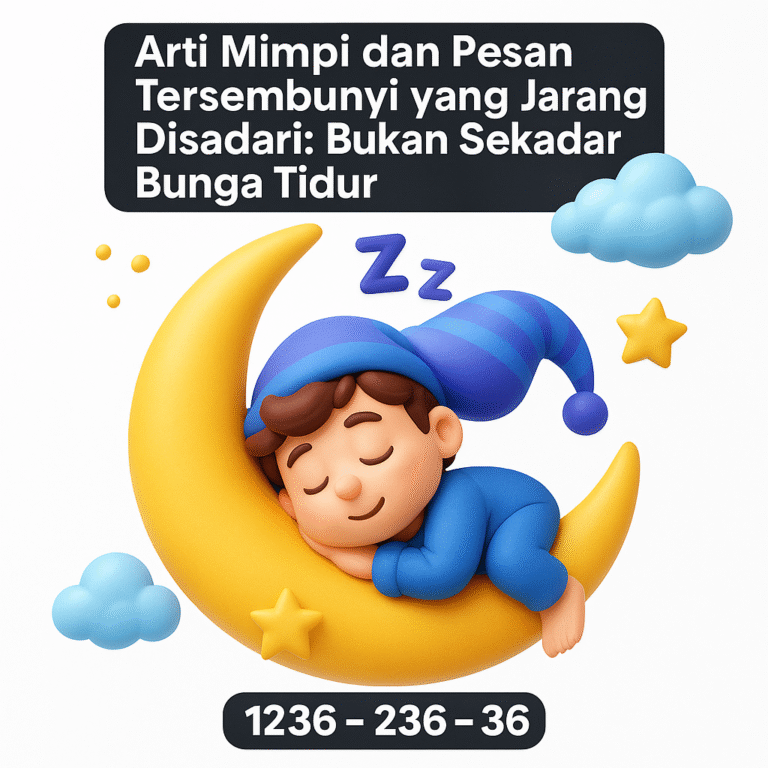 Arti Mimpi dan Pesan Tersembunyi yang Jarang Disadari: Bukan Sekadar Bunga Tidur
