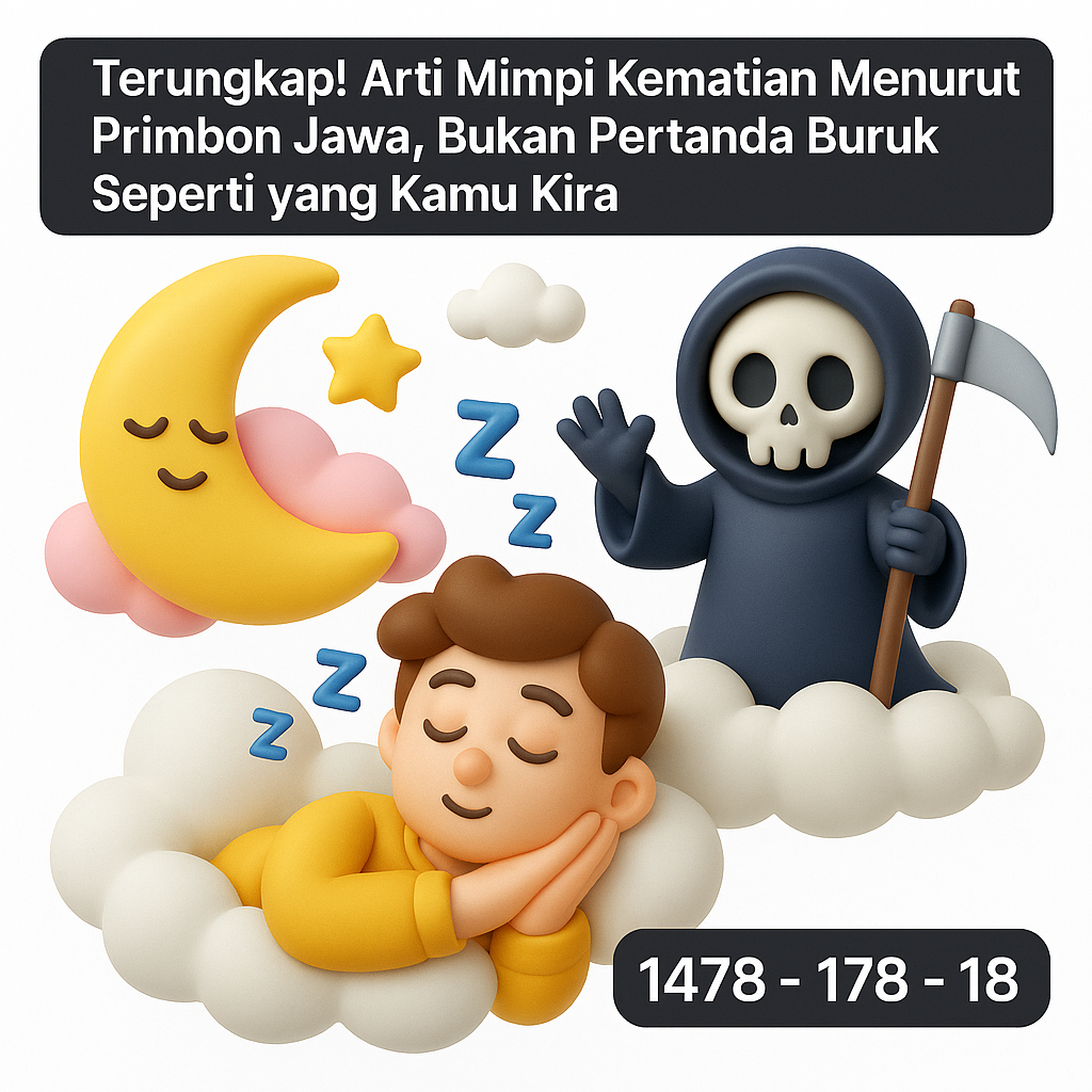 Terungkap! Arti Mimpi Kematian Menurut Primbon Jawa, Bukan Pertanda Buruk Seperti yang Kamu Kira