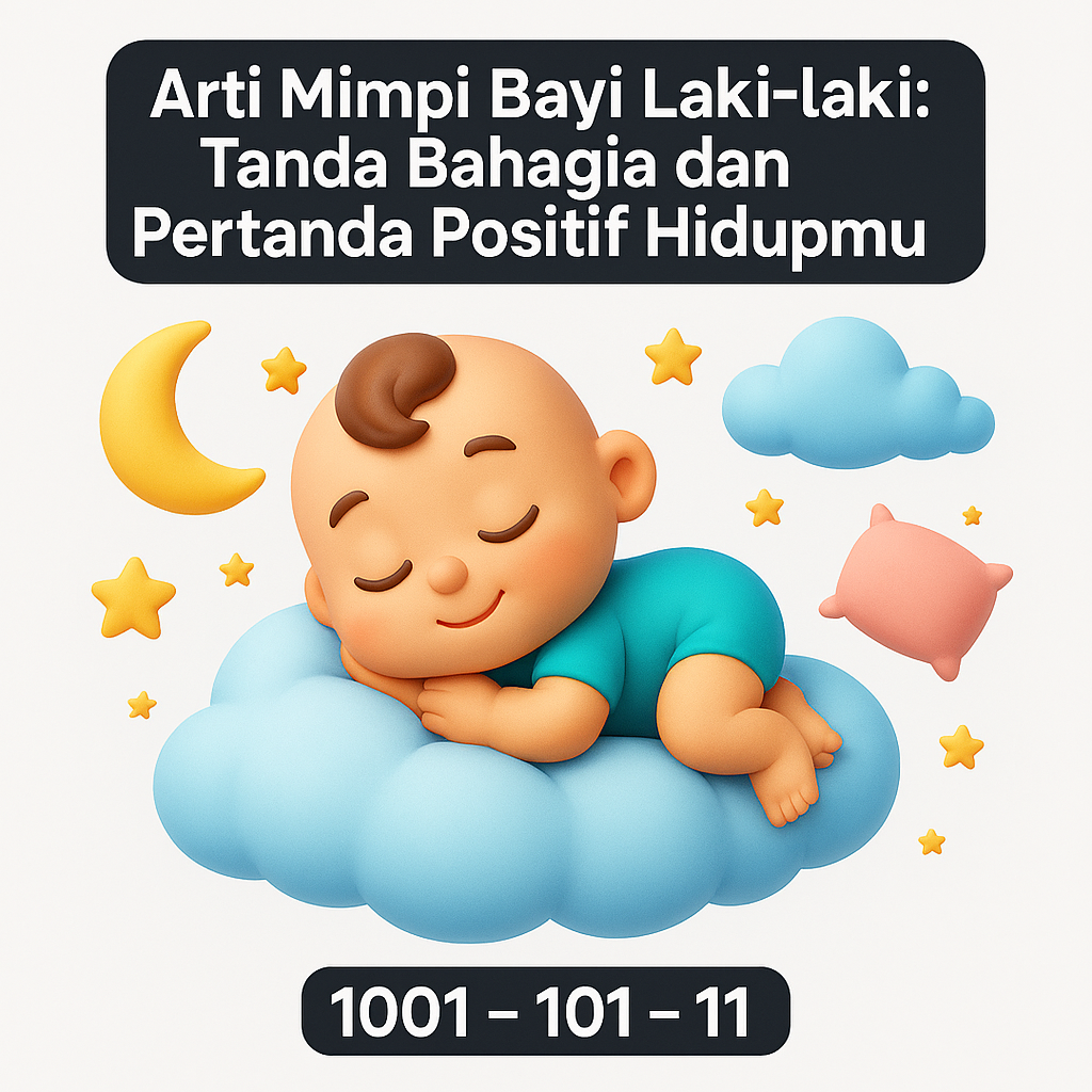 Arti Mimpi Bayi Laki-laki: Tanda Bahagia dan Pertanda Positif Hidupmu