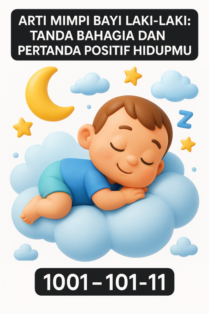 Arti Mimpi Bayi Laki-laki: Tanda Bahagia dan Pertanda Positif Hidupmu