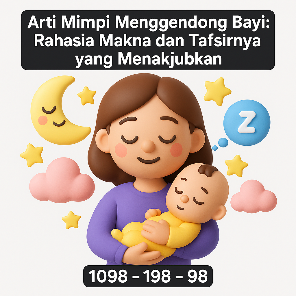 Temukan arti mimpi menggendong bayi secara lengkap dan santai. Baca tafsir mimpi, makna spiritual, serta kode alam terkait mimpi bayi yang bisa jadi petunjuk penting untuk hidupmu.