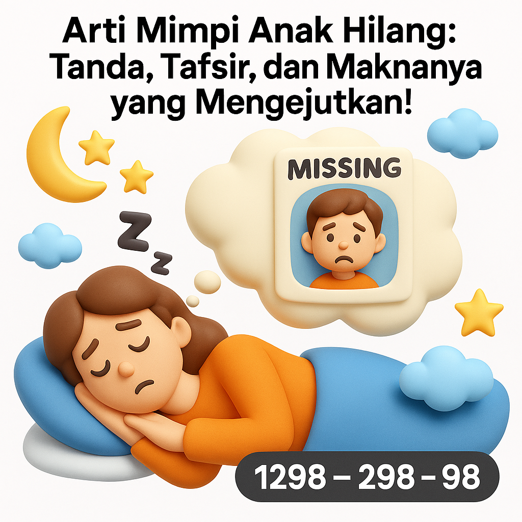 Arti Mimpi Anak Hilang: Tanda, Tafsir, dan Maknanya yang Mengejutkan!