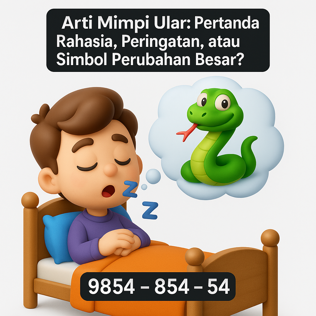 Arti Mimpi Ular: Pertanda Rahasia, Peringatan, atau Simbol Perubahan Besar?