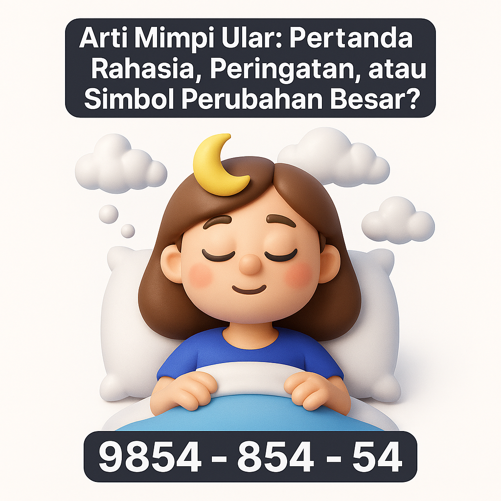 Arti Mimpi Ular: Pertanda Rahasia, Peringatan, atau Simbol Perubahan Besar?