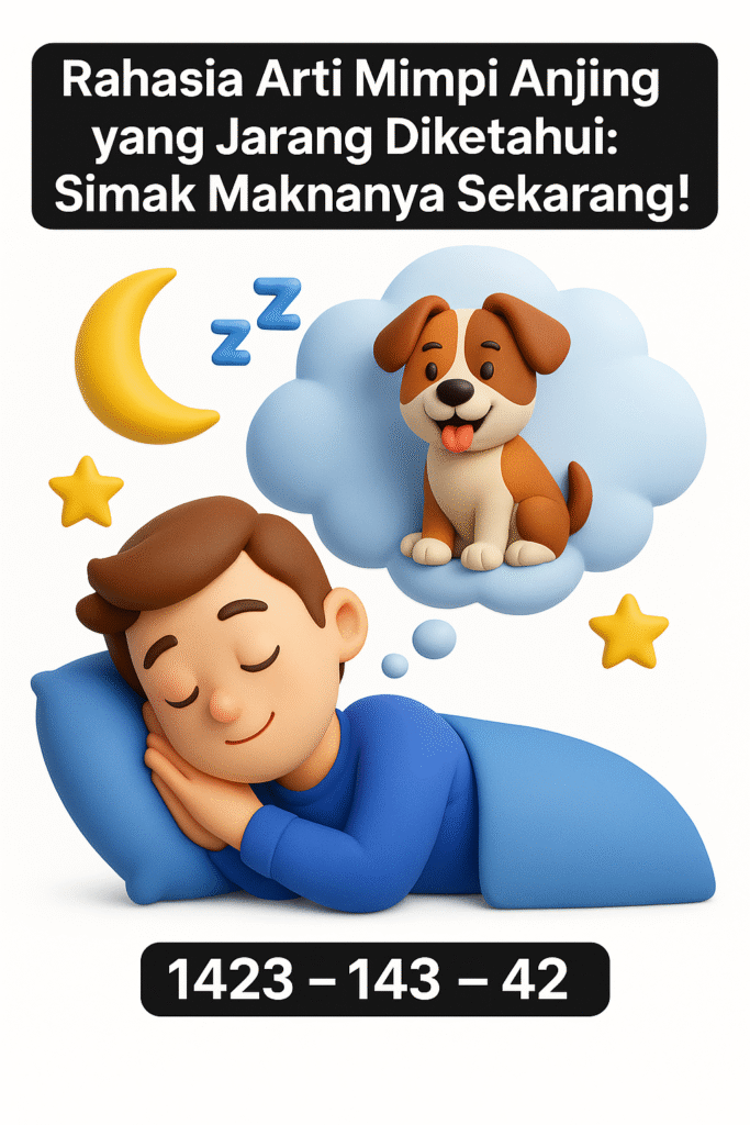 Rahasia Arti Mimpi Anjing yang Jarang Diketahui: Simak Maknanya Sekarang!