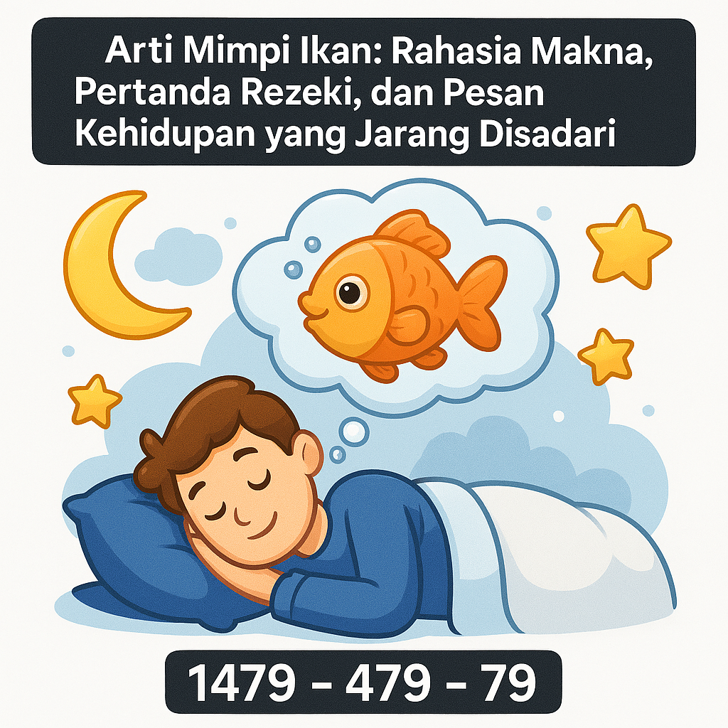 Arti Mimpi Ikan: Rahasia Makna, Pertanda Rezeki, dan Pesan Kehidupan yang Jarang Disadari