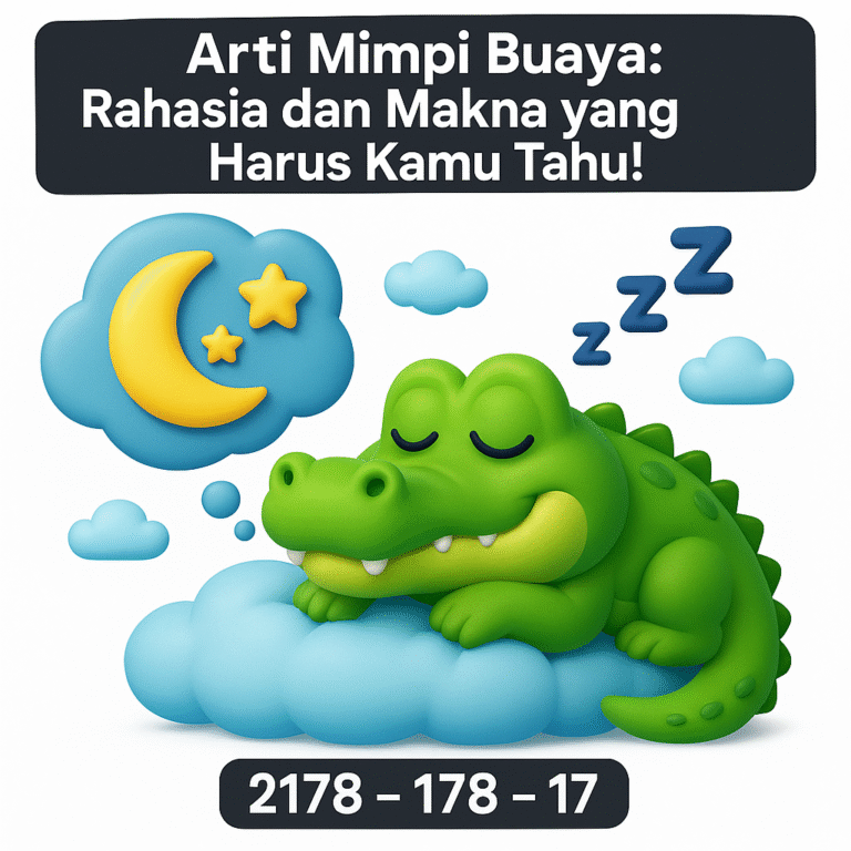 Arti Mimpi Buaya: Rahasia dan Makna yang Harus Kamu Tahu!