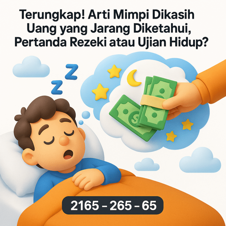 Terungkap! Arti Mimpi Dikasih Uang yang Jarang Diketahui, Pertanda Rezeki atau Ujian Hidup?