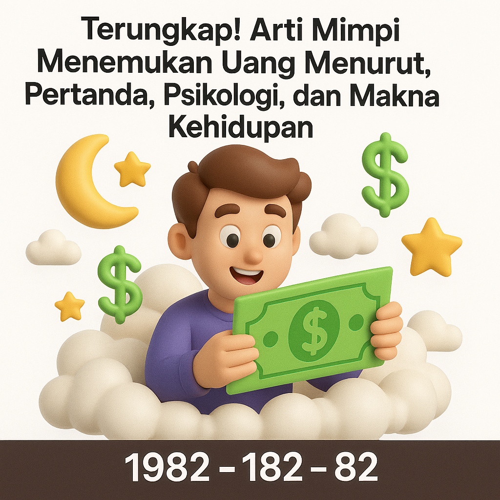Terungkap! Arti Mimpi Menemukan Uang Menurut Pertanda, Psikologi, dan Makna Kehidupan