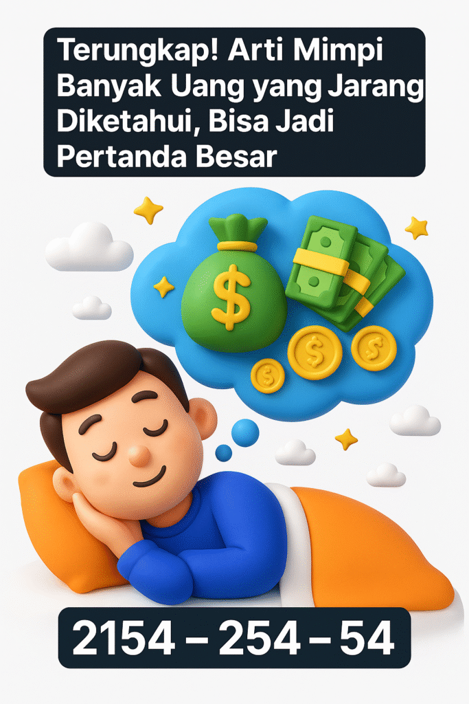 Terungkap! Arti Mimpi Banyak Uang yang Jarang Diketahui, Bisa Jadi Pertanda Besar