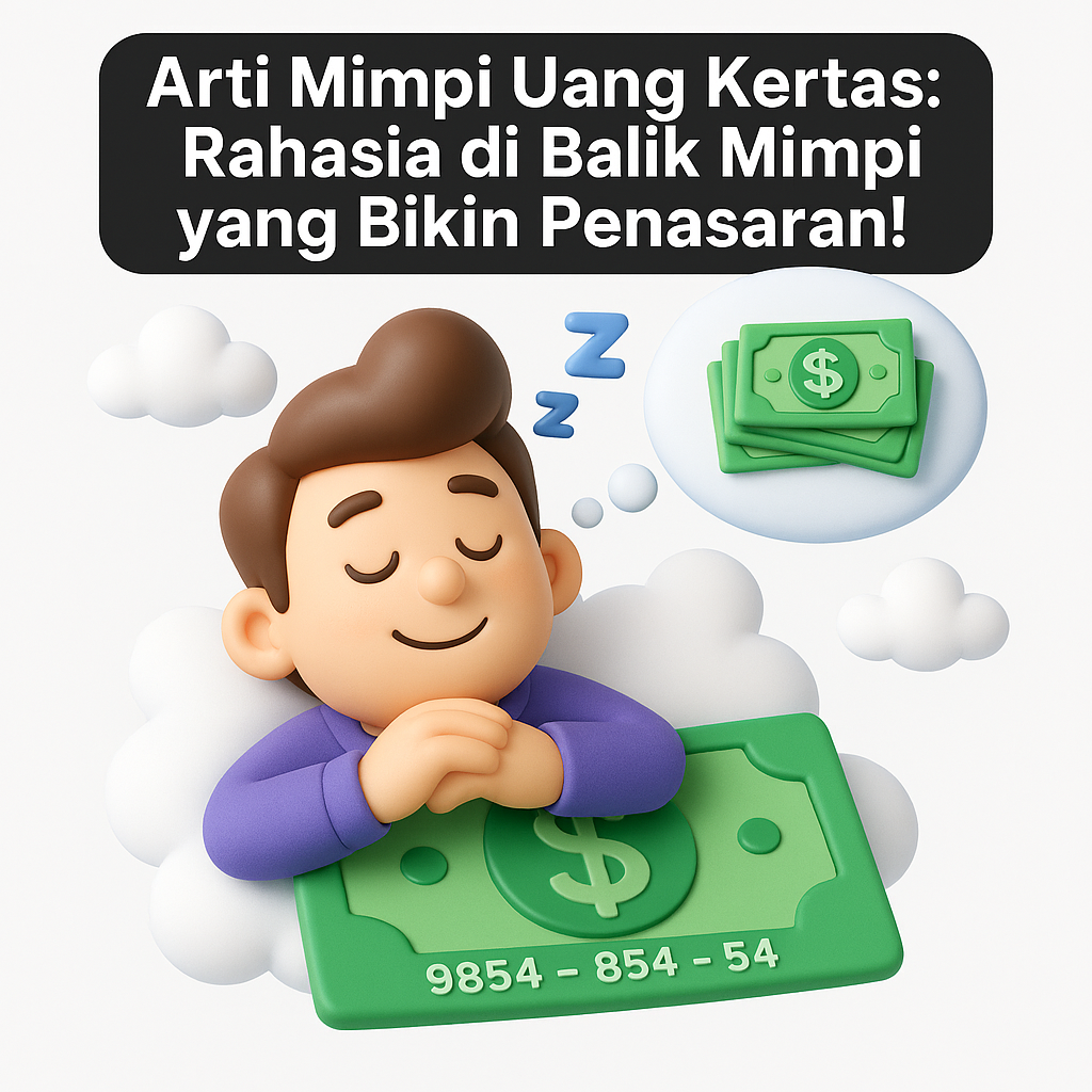 Arti Mimpi Uang Kertas: Rahasia di Balik Mimpi yang Bikin Penasaran!