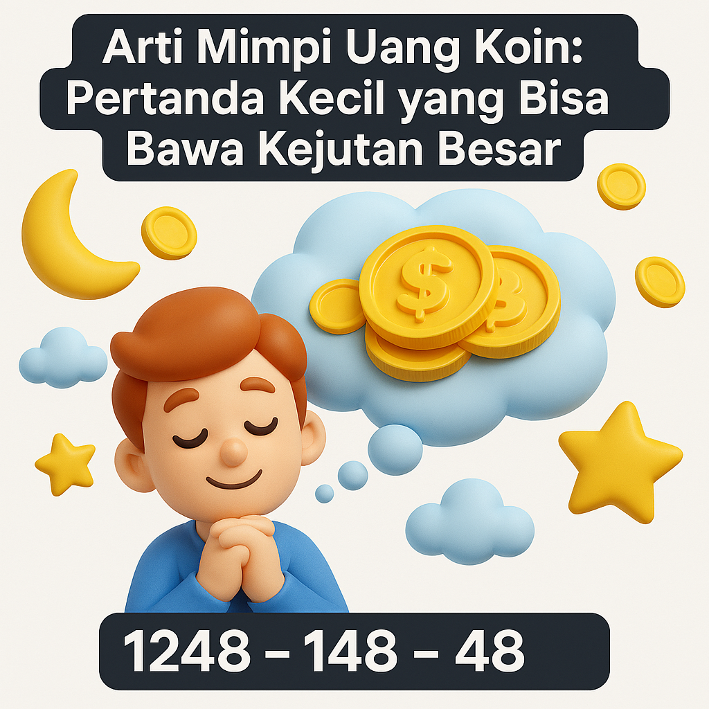Arti Mimpi Uang Koin: Pertanda Kecil yang Bisa Bawa Kejutan Besar
