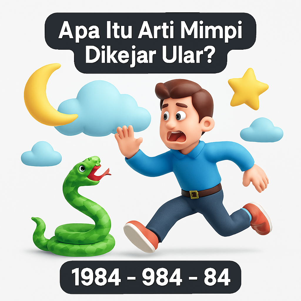 Apa Itu Arti Mimpi Dikejar Ular? Temukan arti mimpi dikejar ular secara mendalam dan santai — dari makna psikologis hingga pesan tersembunyi yang bisa memberi wawasan lebih tentang emosi dan kehidupanmu.
