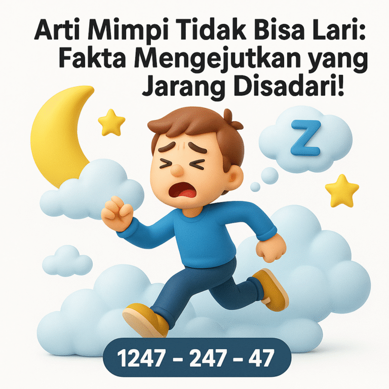 Arti Mimpi Tidak Bisa Lari: Fakta Mengejutkan yang Jarang Disadari!