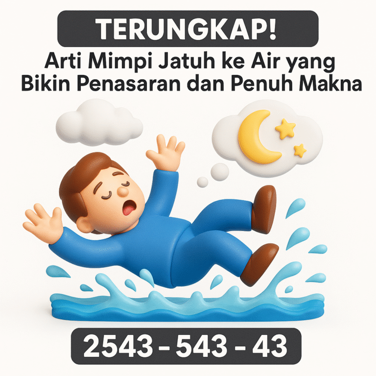 TERUNGKAP! Arti Mimpi Jatuh ke Air yang Bikin Penasaran dan Penuh Makna