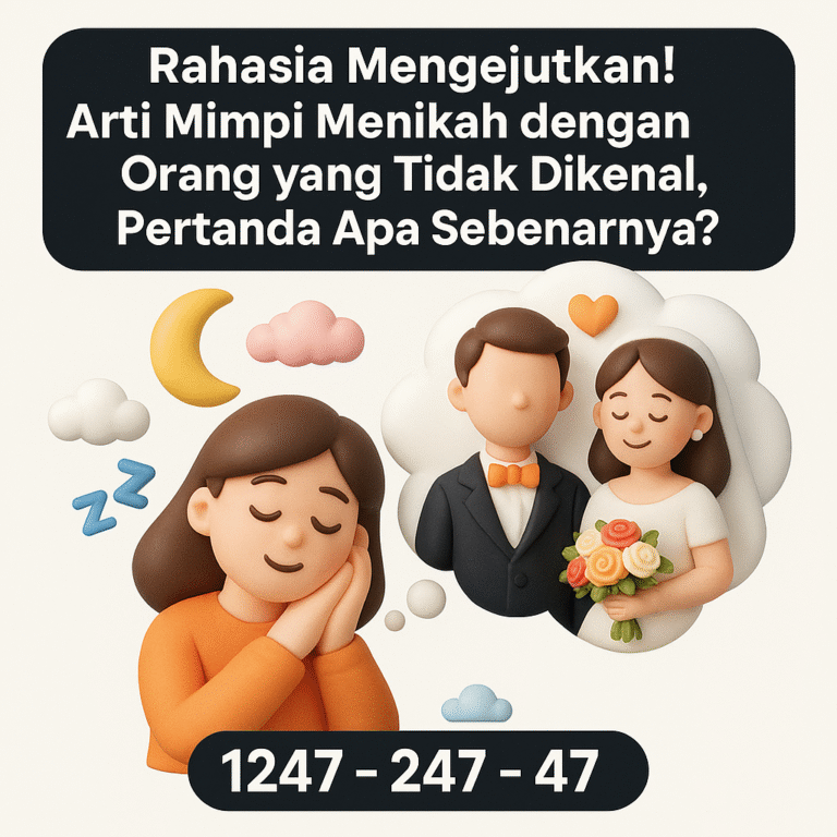 Rahasia Mengejutkan! Arti Mimpi Menikah dengan Orang yang Tidak Dikenal, Pertanda Apa Sebenarnya?