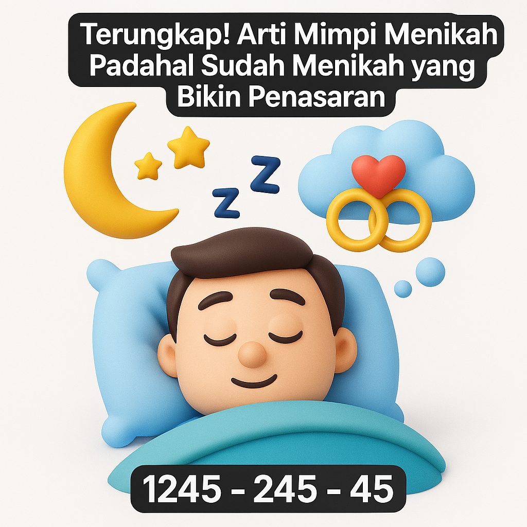 Terungkap! Arti Mimpi Menikah Padahal Sudah Menikah yang Bikin Penasaran