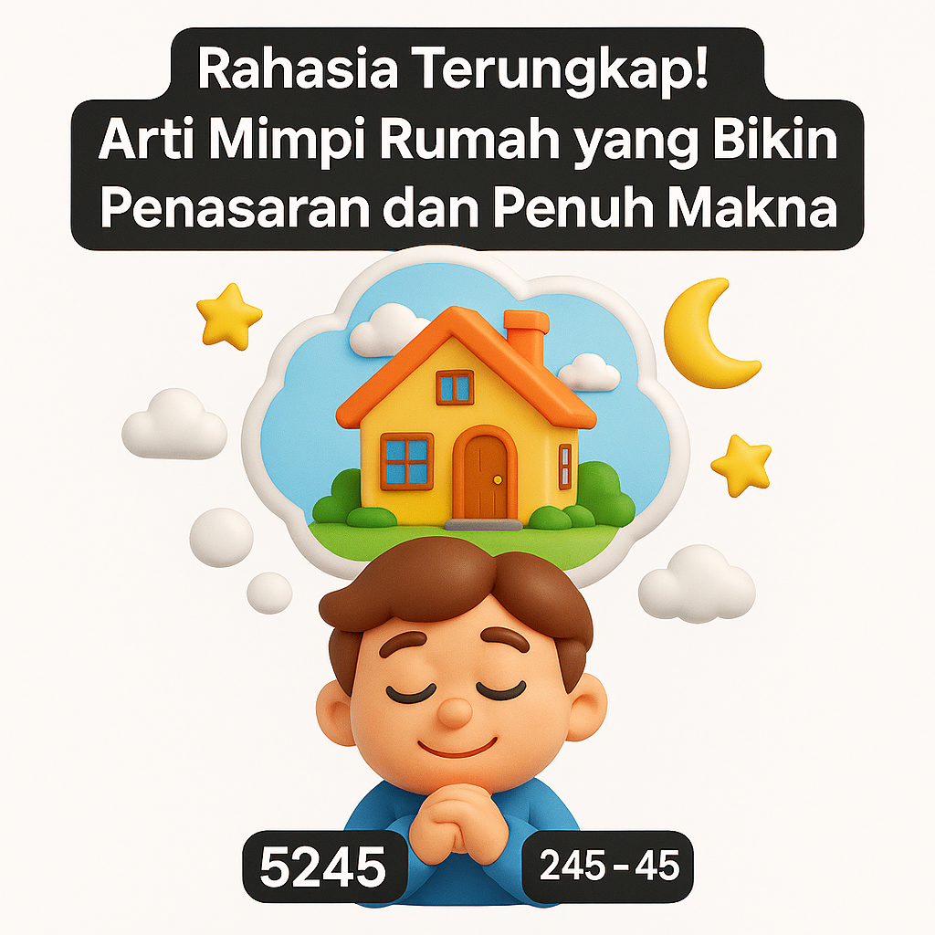 Rahasia Terungkap! Arti Mimpi Rumah yang Bikin Penasaran dan Penuh Makna