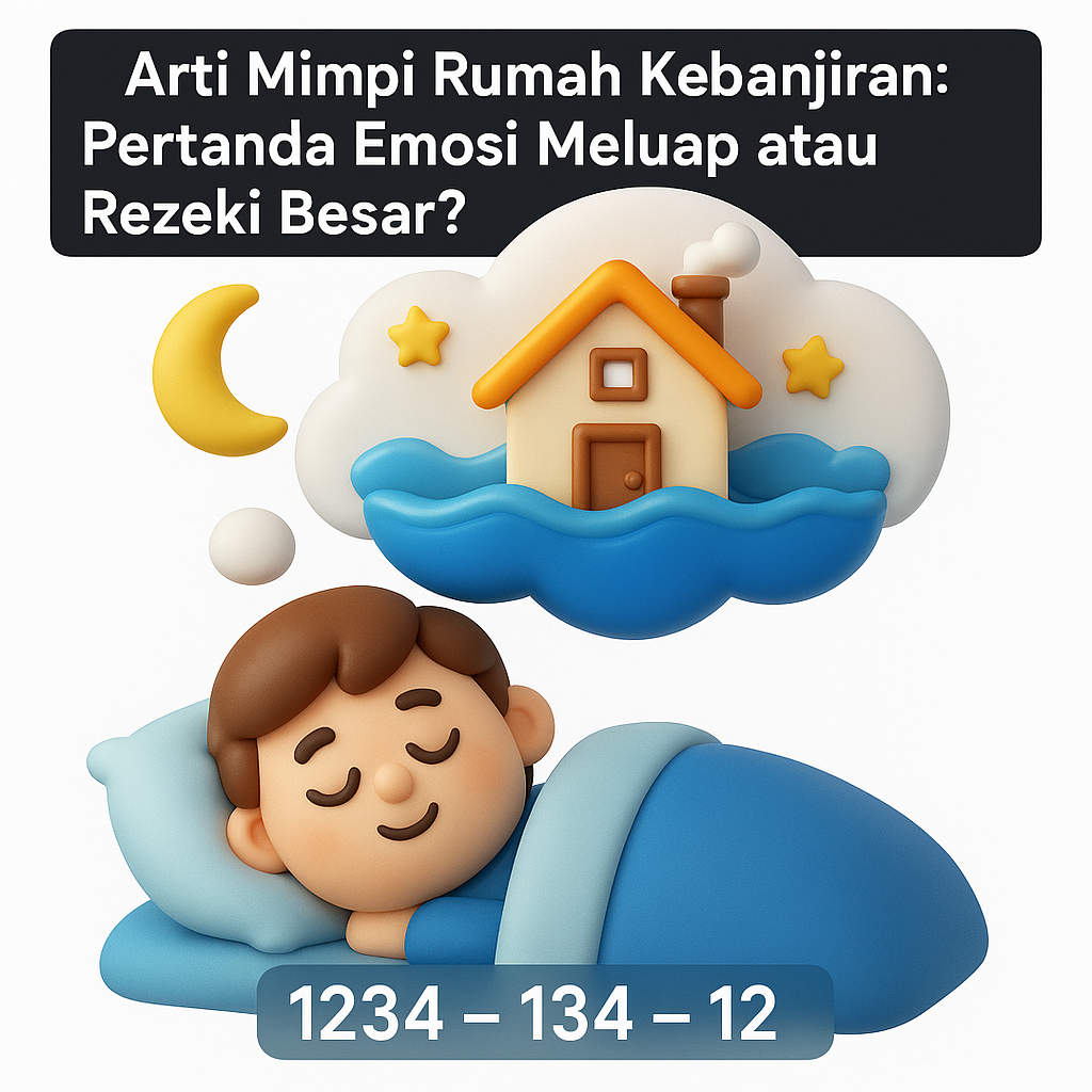Arti Mimpi Rumah Kebanjiran: Pertanda Emosi Meluap atau Rezeki Besar?