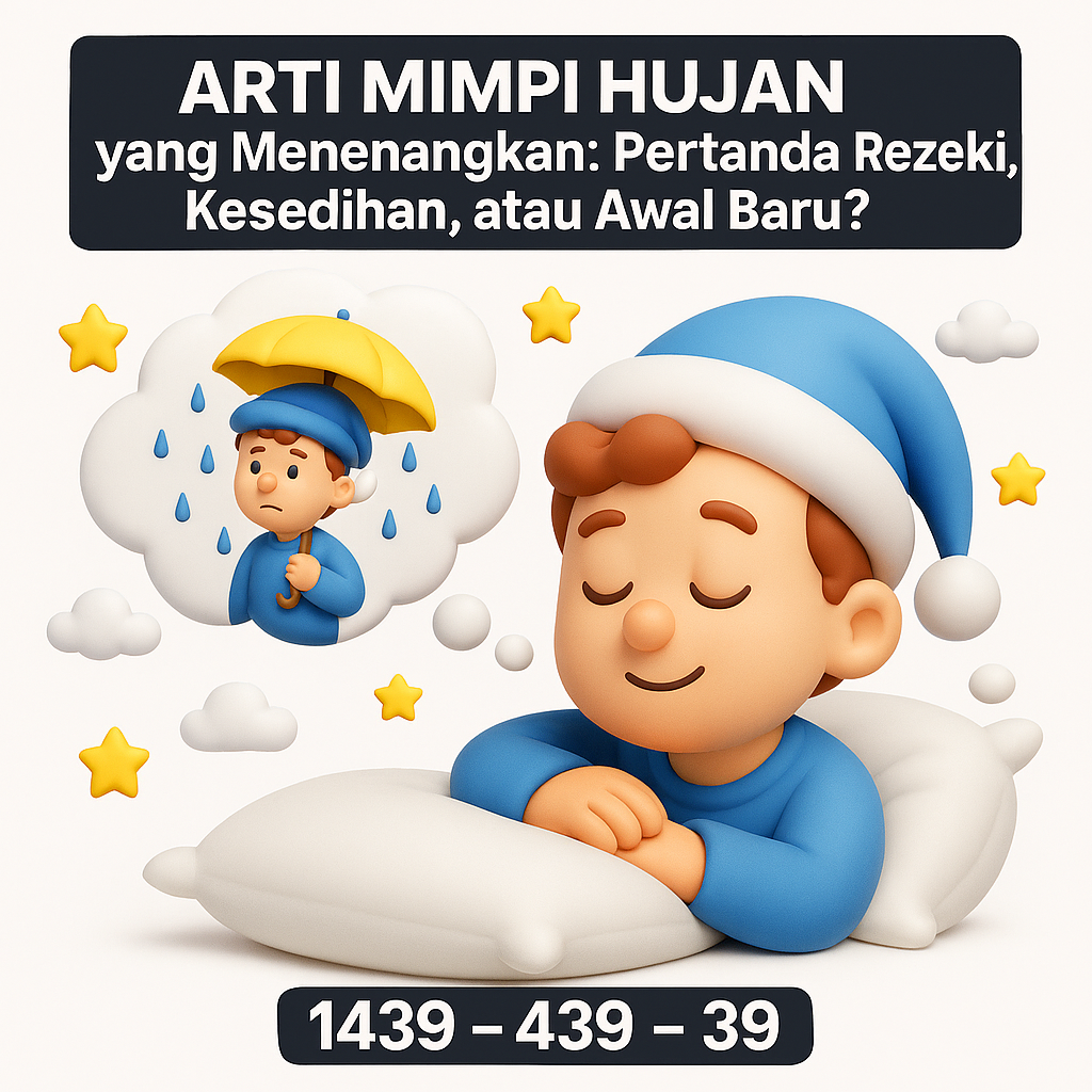 ARTI MIMPI HUJAN yang Menenangkan: Pertanda Rezeki, Kesedihan, atau Awal Baru?