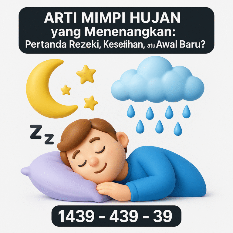 ARTI MIMPI HUJAN yang Menenangkan: Pertanda Rezeki, Kesedihan, atau Awal Baru?